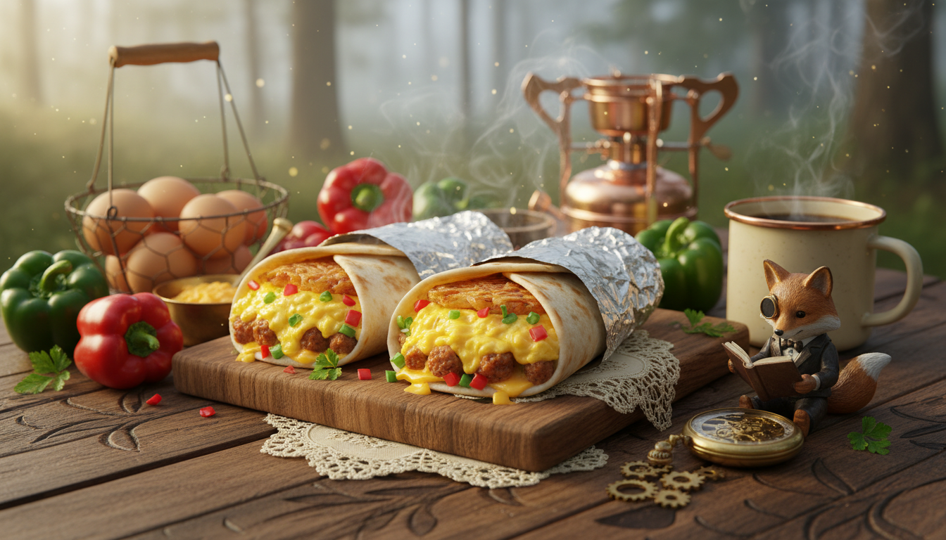 Burritos Déjeuner Préparés d'Avance