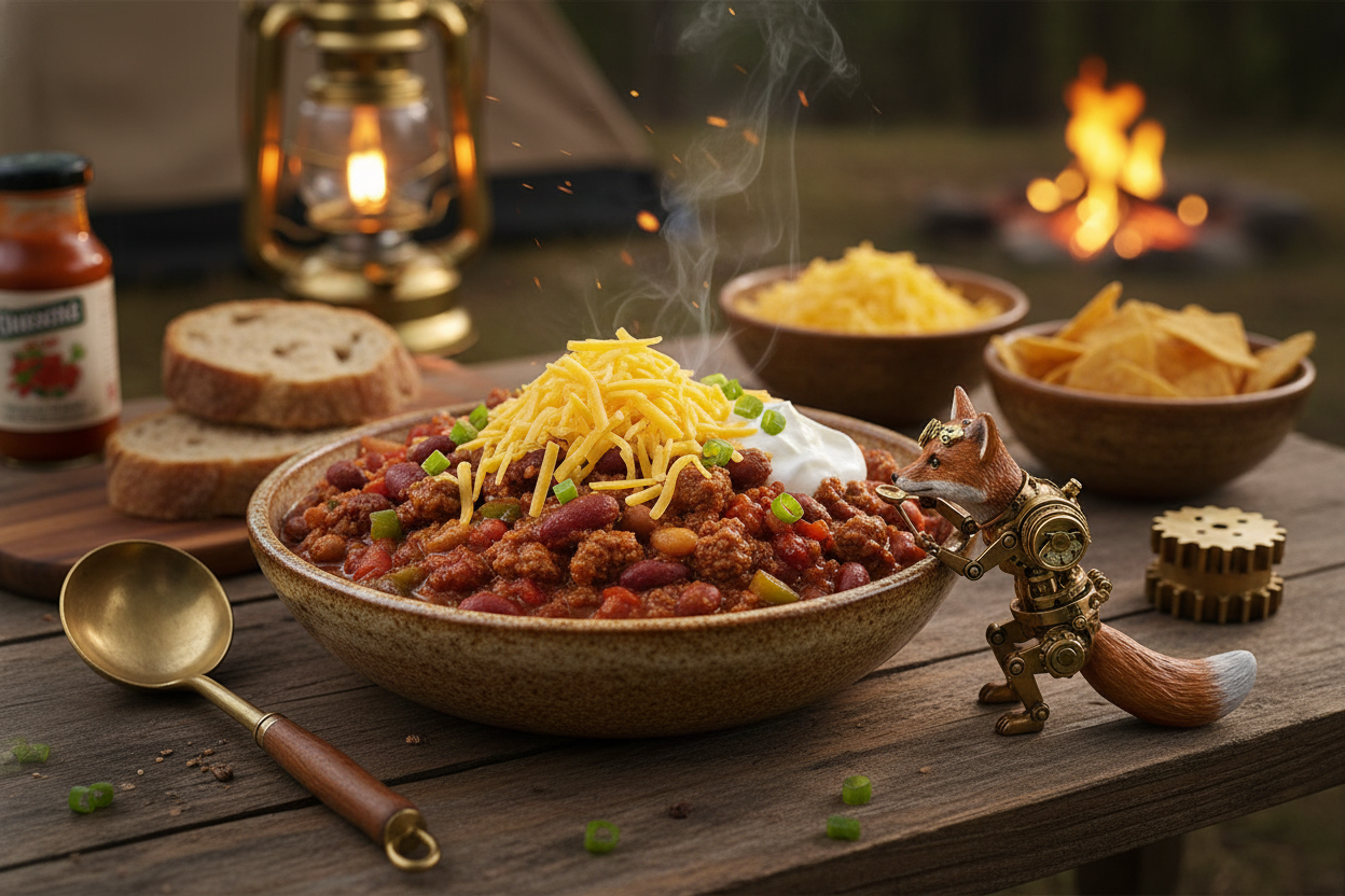 Chili Con Carne en Marmite Géante