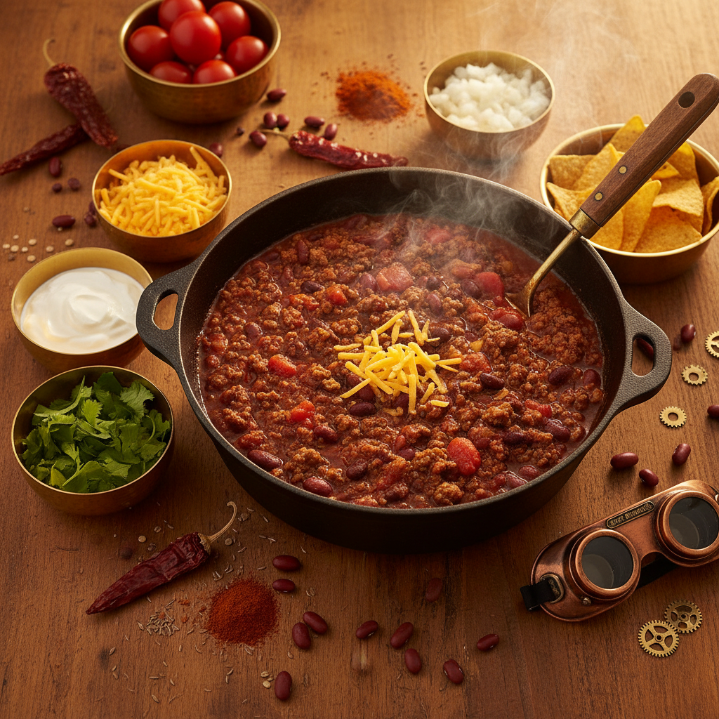 Chili à la viande de la Tanière