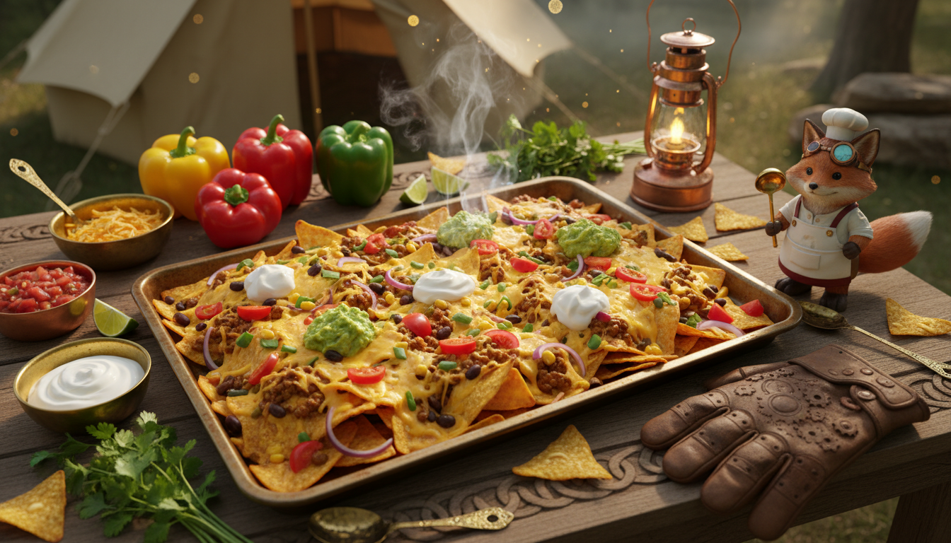 Nachos sur Plaque Géante