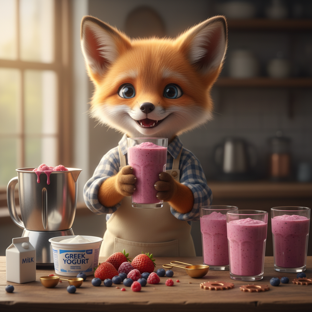 Smoothie aux Fruits Glacés de la Petite École