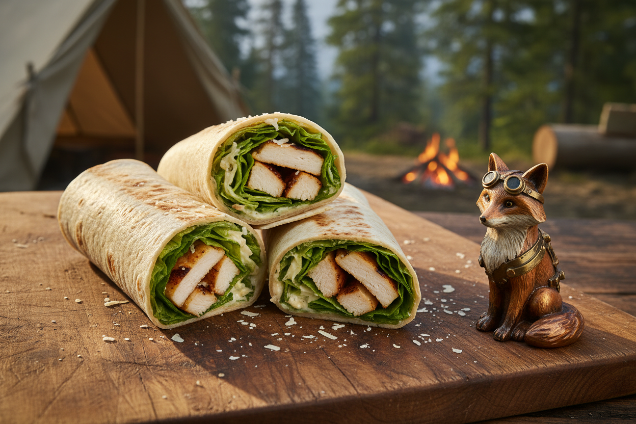 Wraps au Poulet César